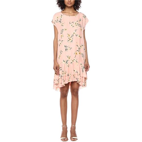Joie Womens Floral Shift Dress, Pink, NWT